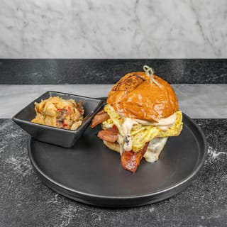 Breakfast Burger Combo